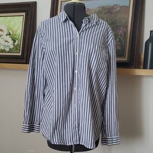 Old Navy Striped Button Up